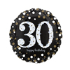 Folieballon birthday sparkling 30 (73cm)